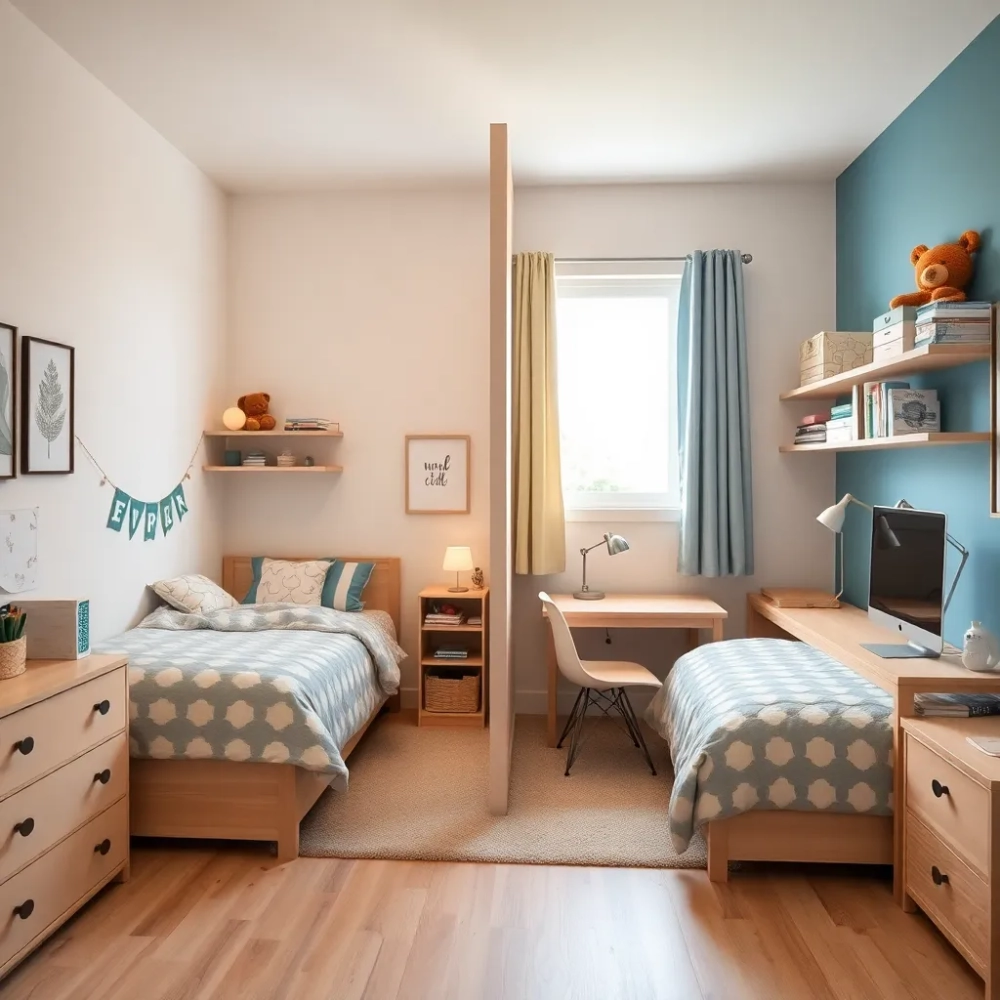 Jak podzielić pokój rodzeństwa