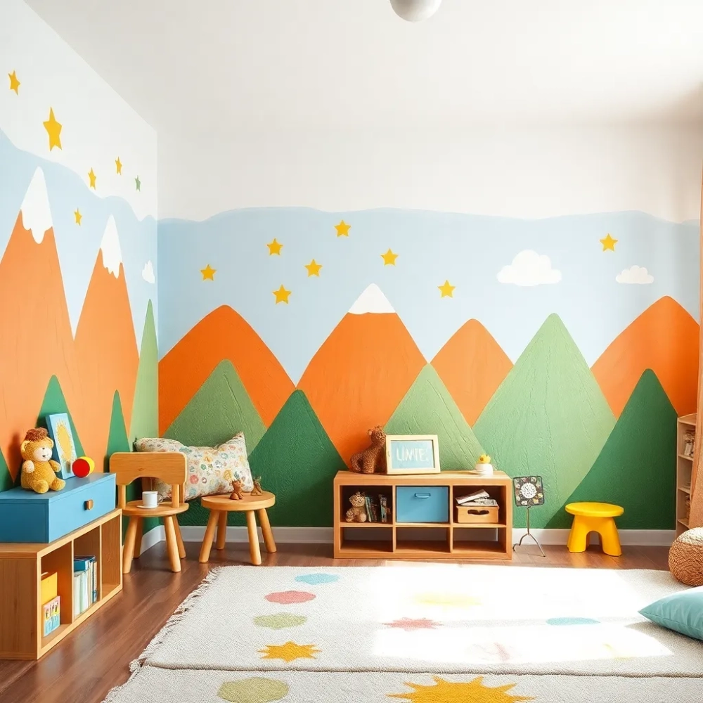 Jak pomalować pokój dziecka inspiracje