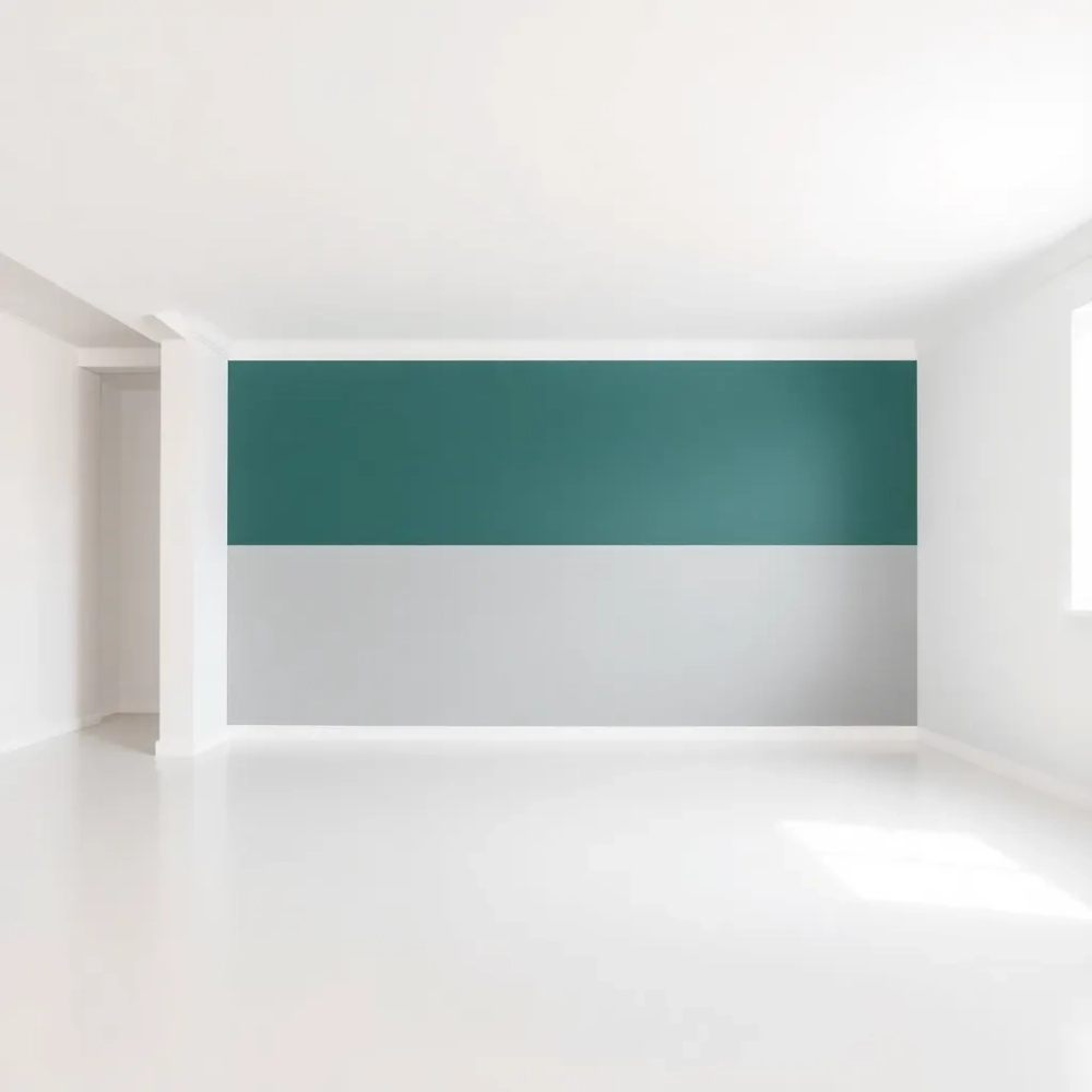 Jak pomalować pokój na dwa kolory