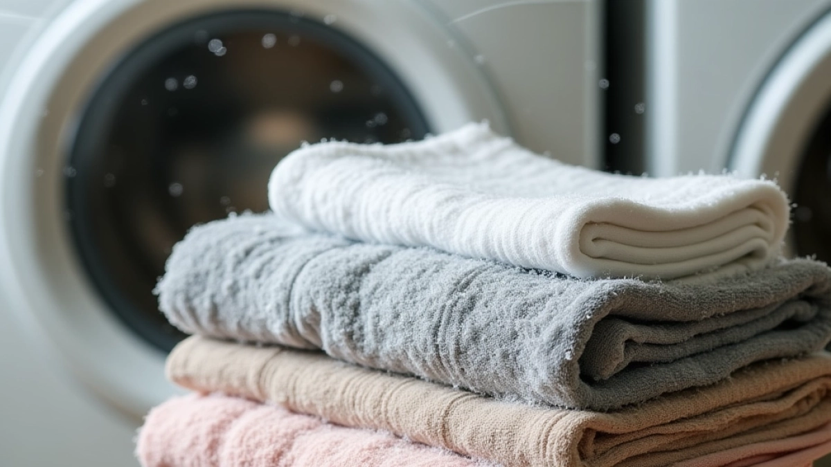 jak prać ręczniki żeby nie śmierdziały