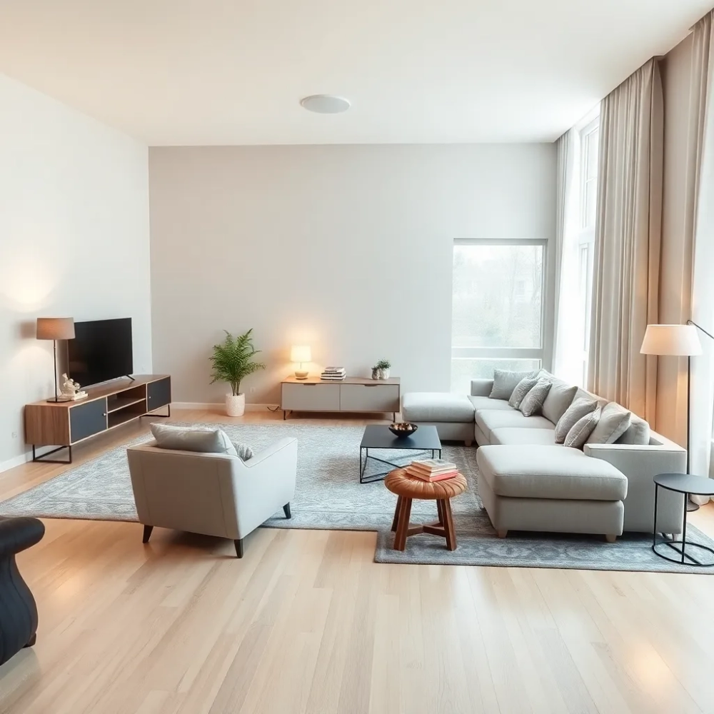 Jak urządzić duży pokój w bloku