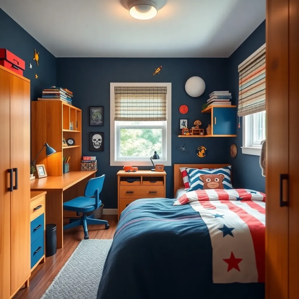 Jak urządzić mały pokój dla chłopca