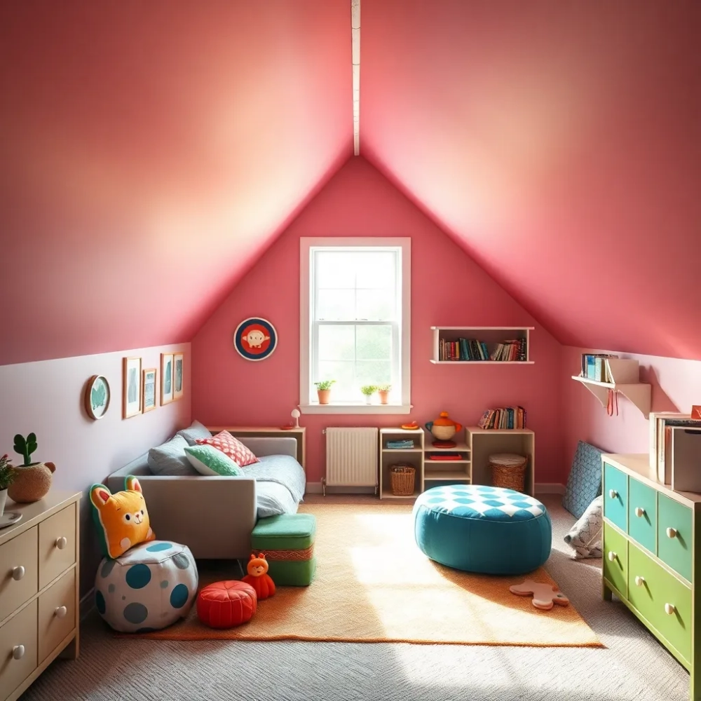 Jak urządzić pokój ze skosami dla dziecka