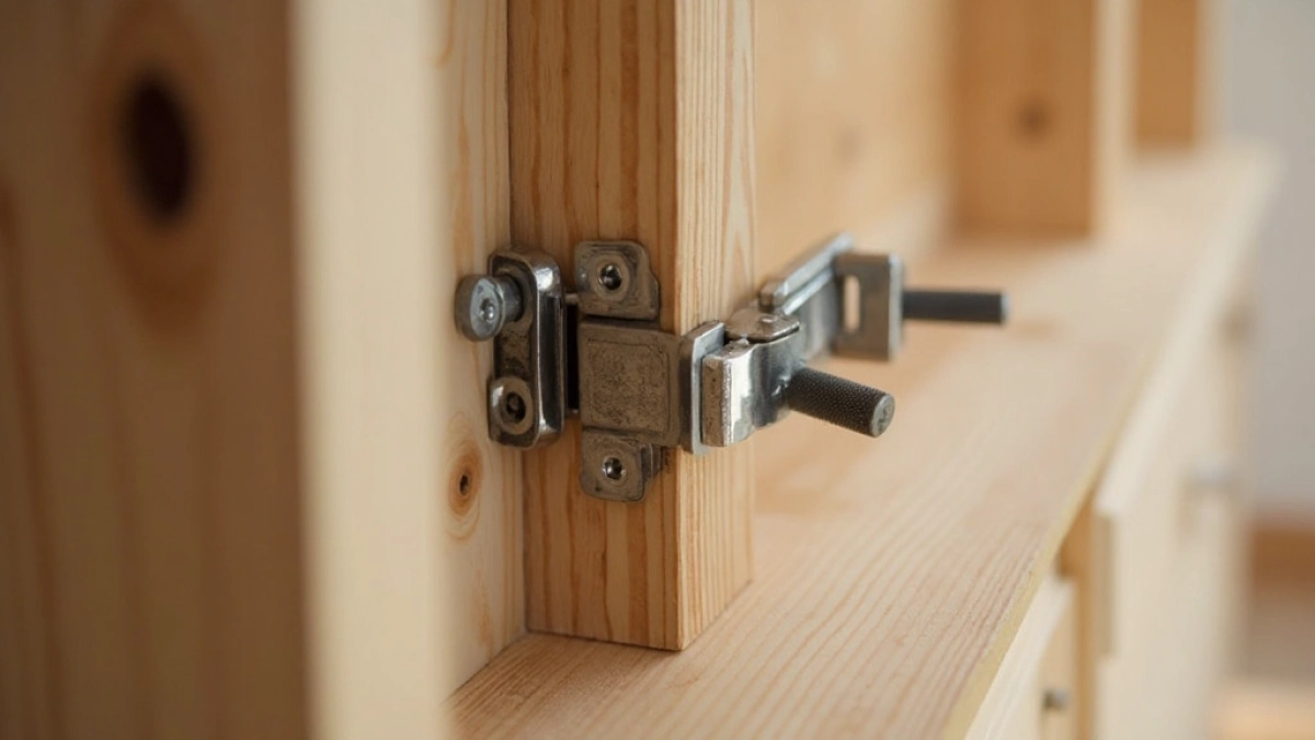 Jak zamontować drzwi do szafy na zawiasach
