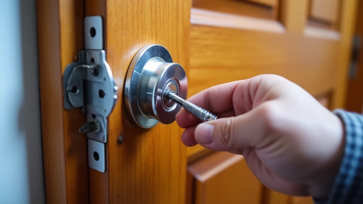 jak zamontować klamkę do drzwi łazienkowych