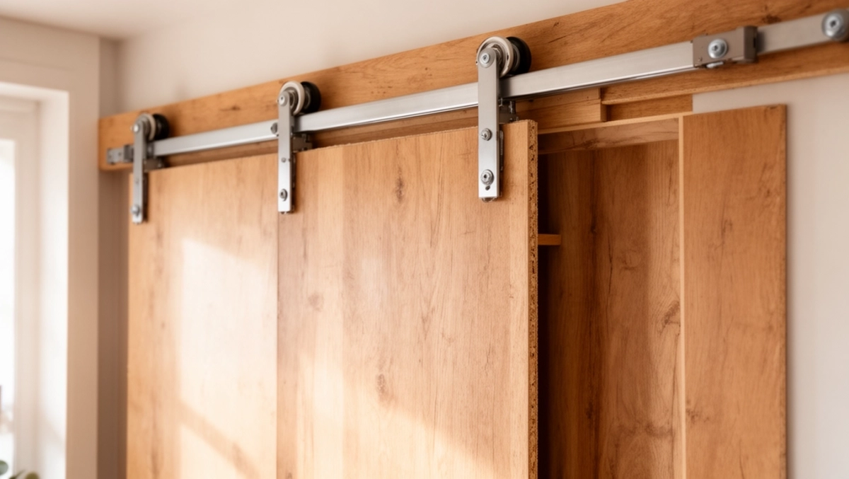 Jak zrobić drzwi przesuwne z płyty meblowej