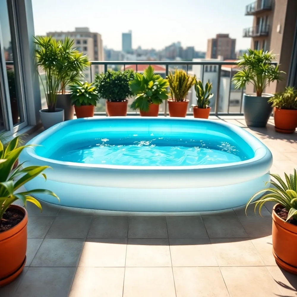 Jaki basen na balkon