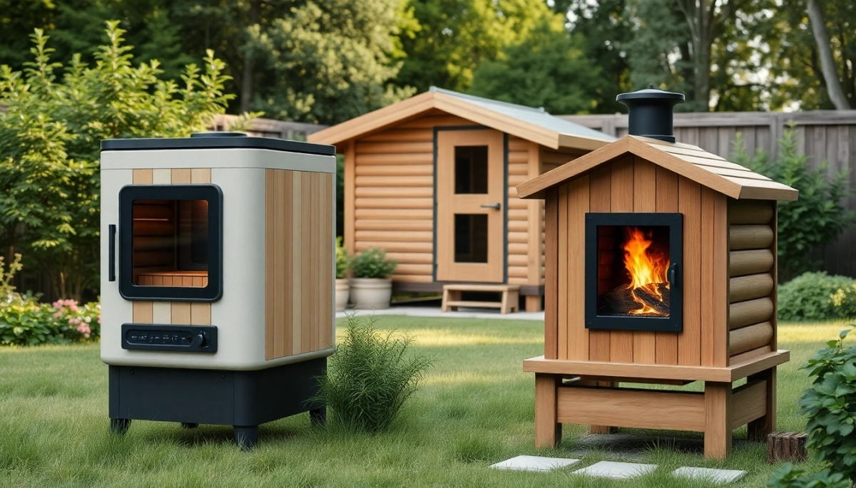 Jaki piec do sauny ogrodowej