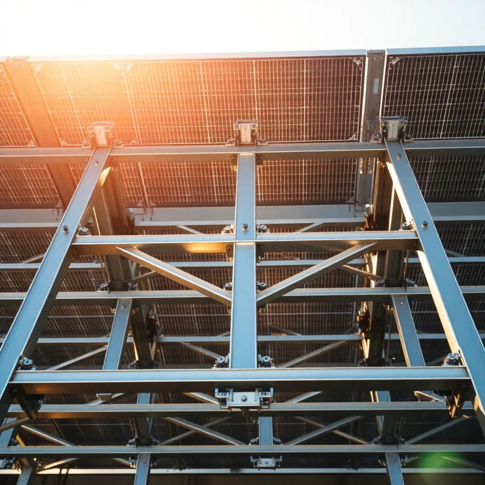 Konstrukcja do paneli fotowoltaicznych