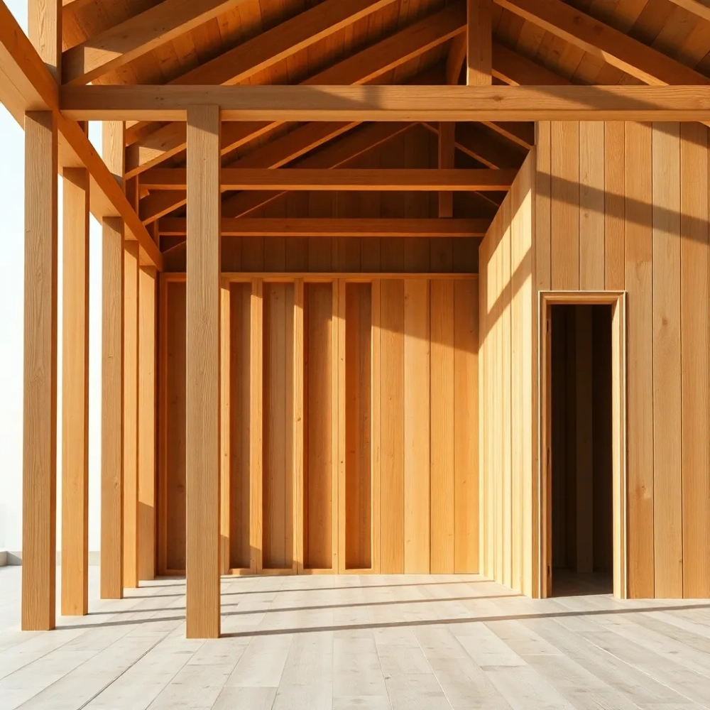 Konstrukcja drewniana cena za m2