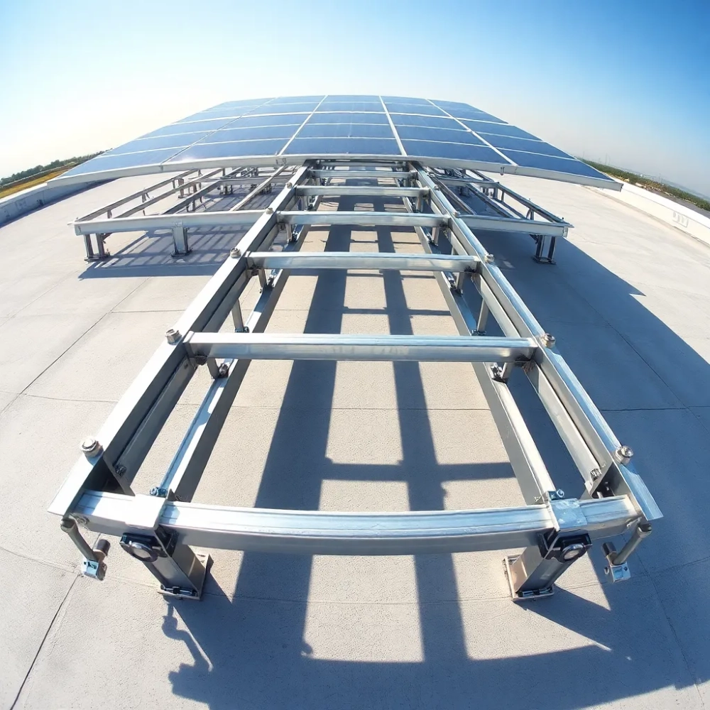 Konstrukcja na dach płaski BAKS