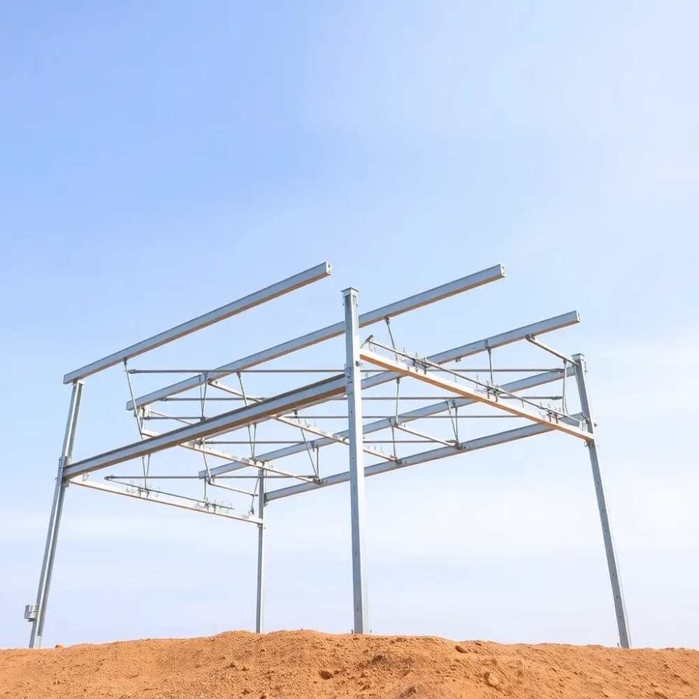 Konstrukcja pod panele fotowoltaiczne na gruncie 10 kw wymiary