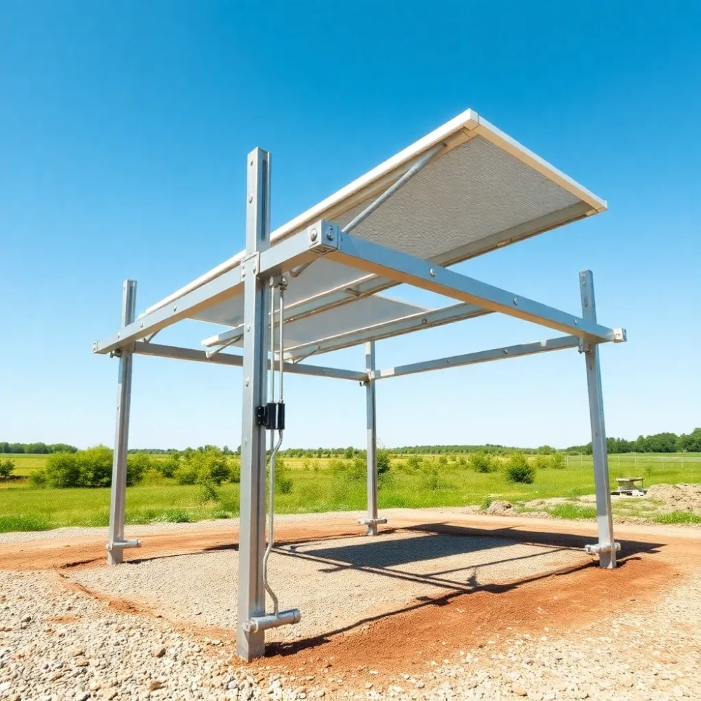 Konstrukcja pod panele fotowoltaiczne na gruncie cena