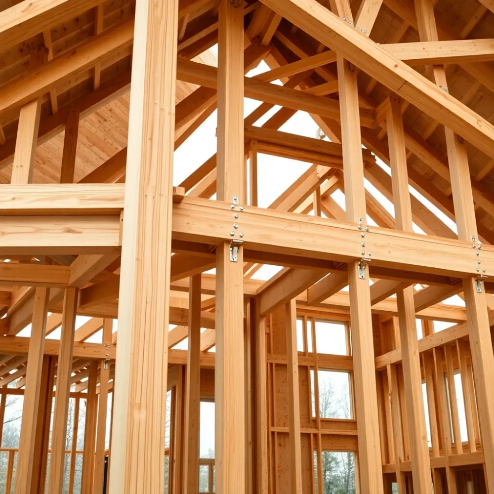 Konstrukcja szkieletowa drewniana opis