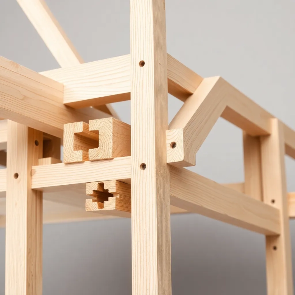 Konstrukcje drewniane do samodzielnego montażu