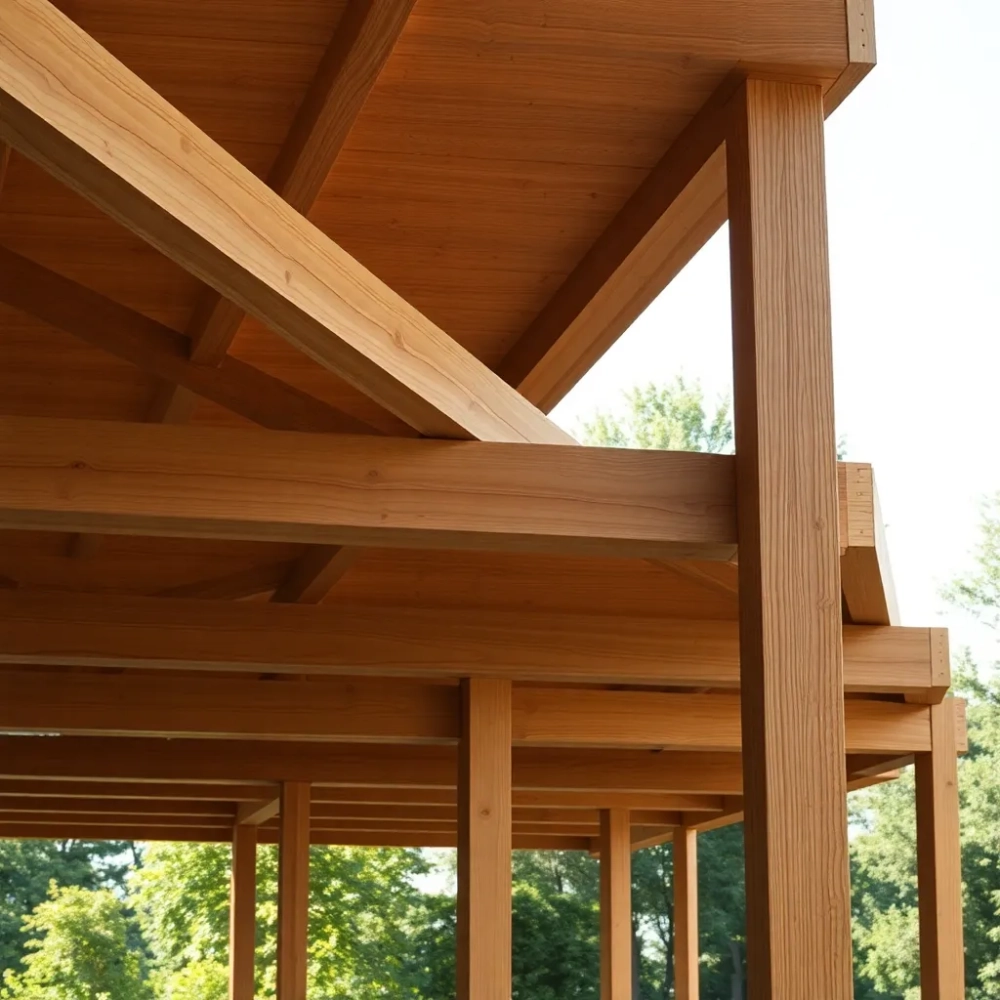 Konstrukcje z drewna klejonego cena