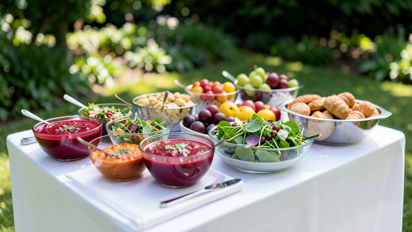 Korzyści stojaków bufetowych dla gości na imprezach