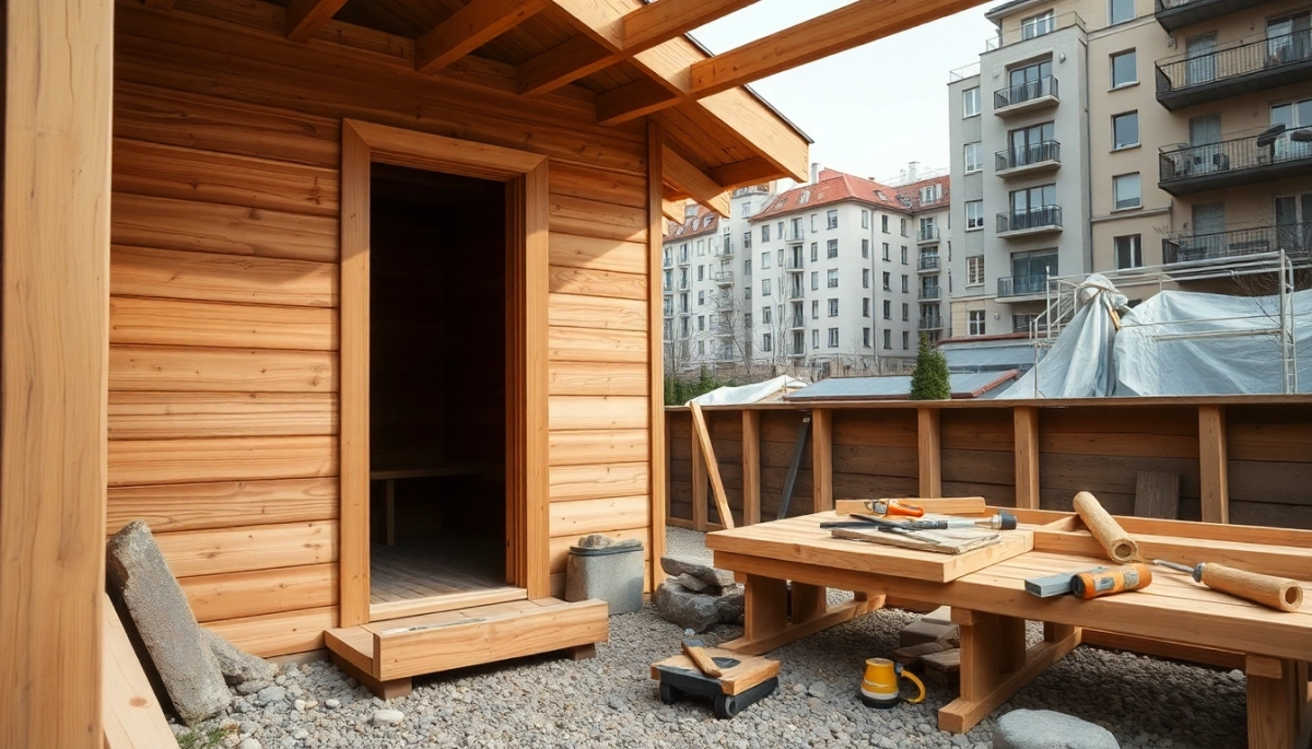 Koszt budowy sauny Kraków