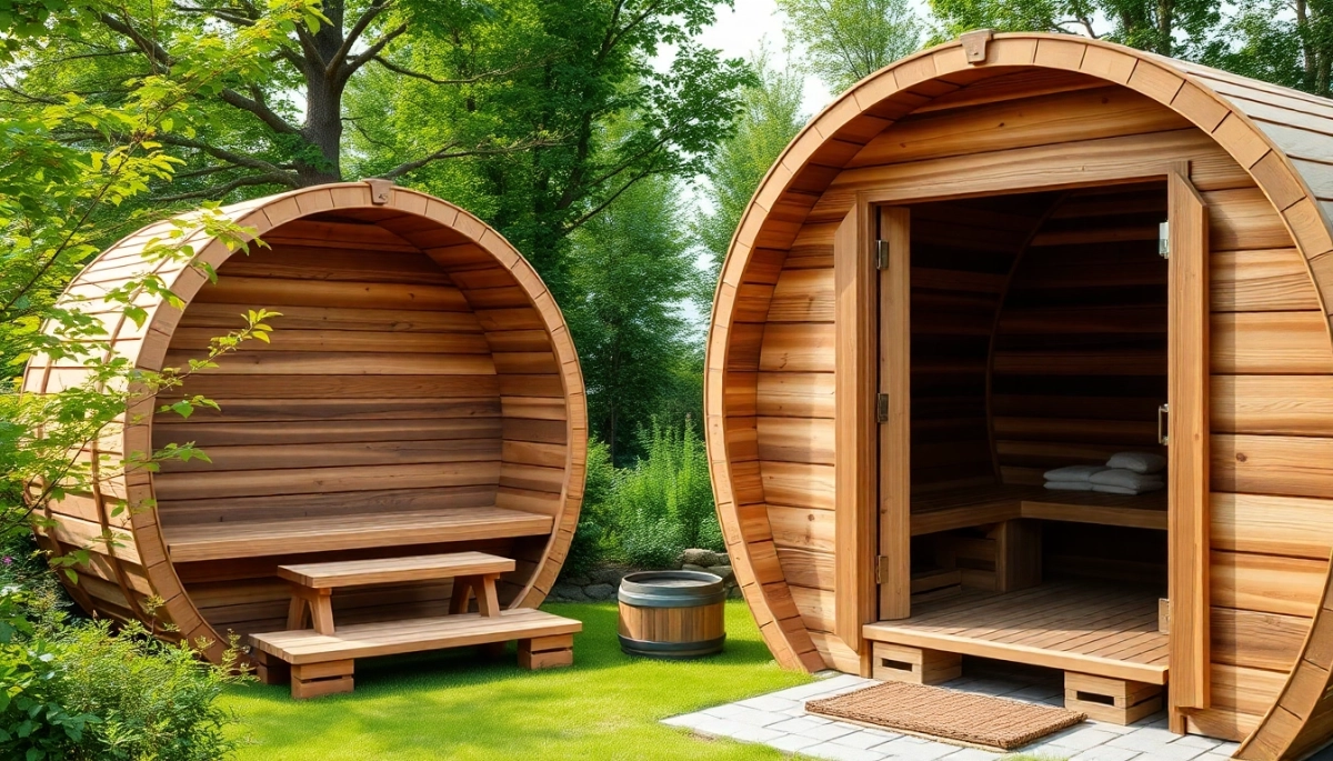 Koszt sauny ogrodowej Kraków