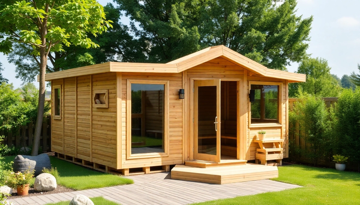Koszt sauny ogrodowej Zielona Góra
