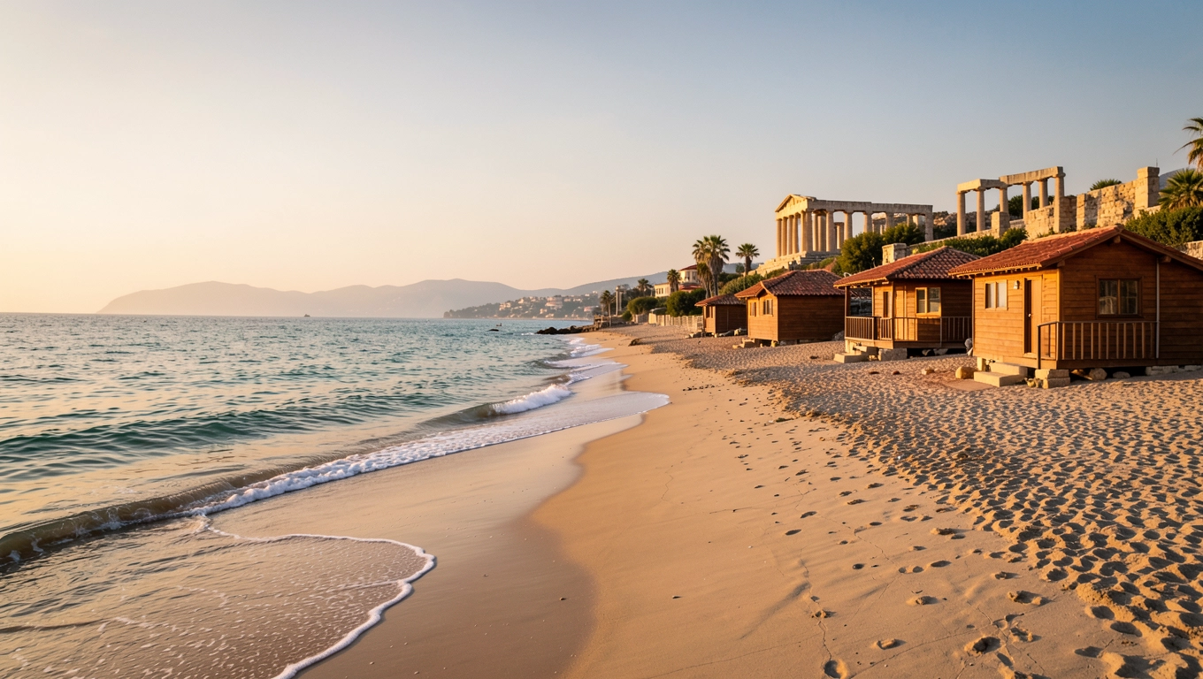 Lokalizacje bungalow blisko plaż Side