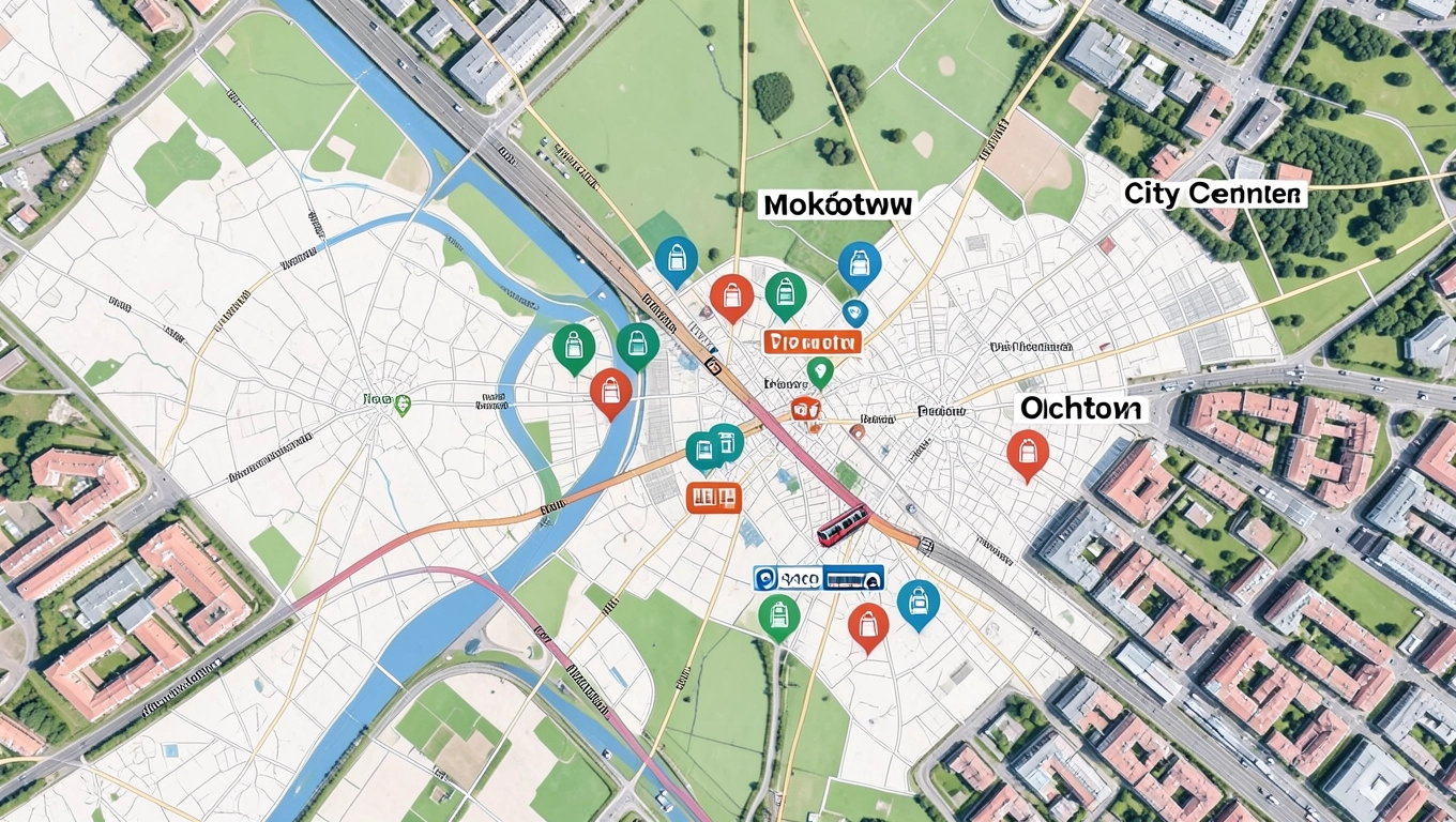 Lokalizacje hosteli na miesiąc w Warszawie