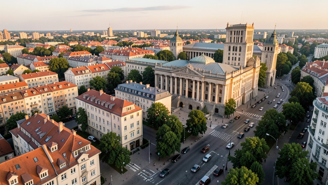 Lokalizacje hostelów w sercu Warszawy