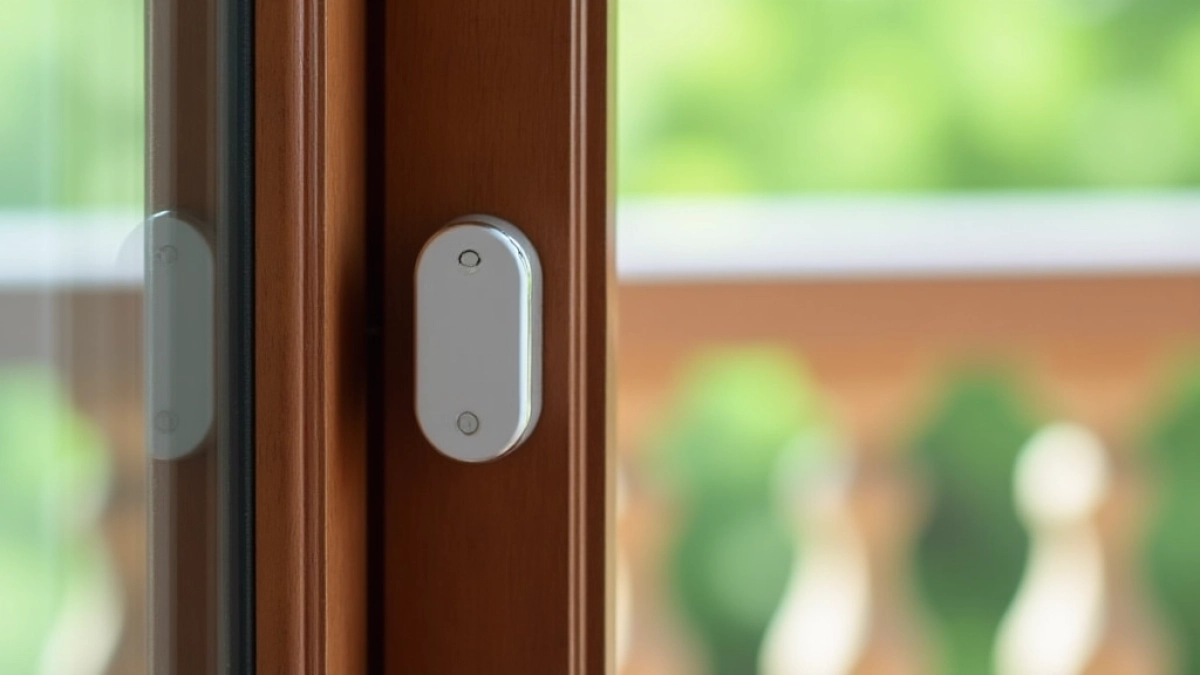 Magnes do drzwi balkonowych bez wiercenia