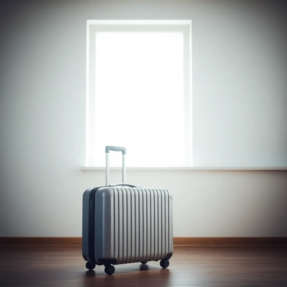 Mała walizka podróżna
