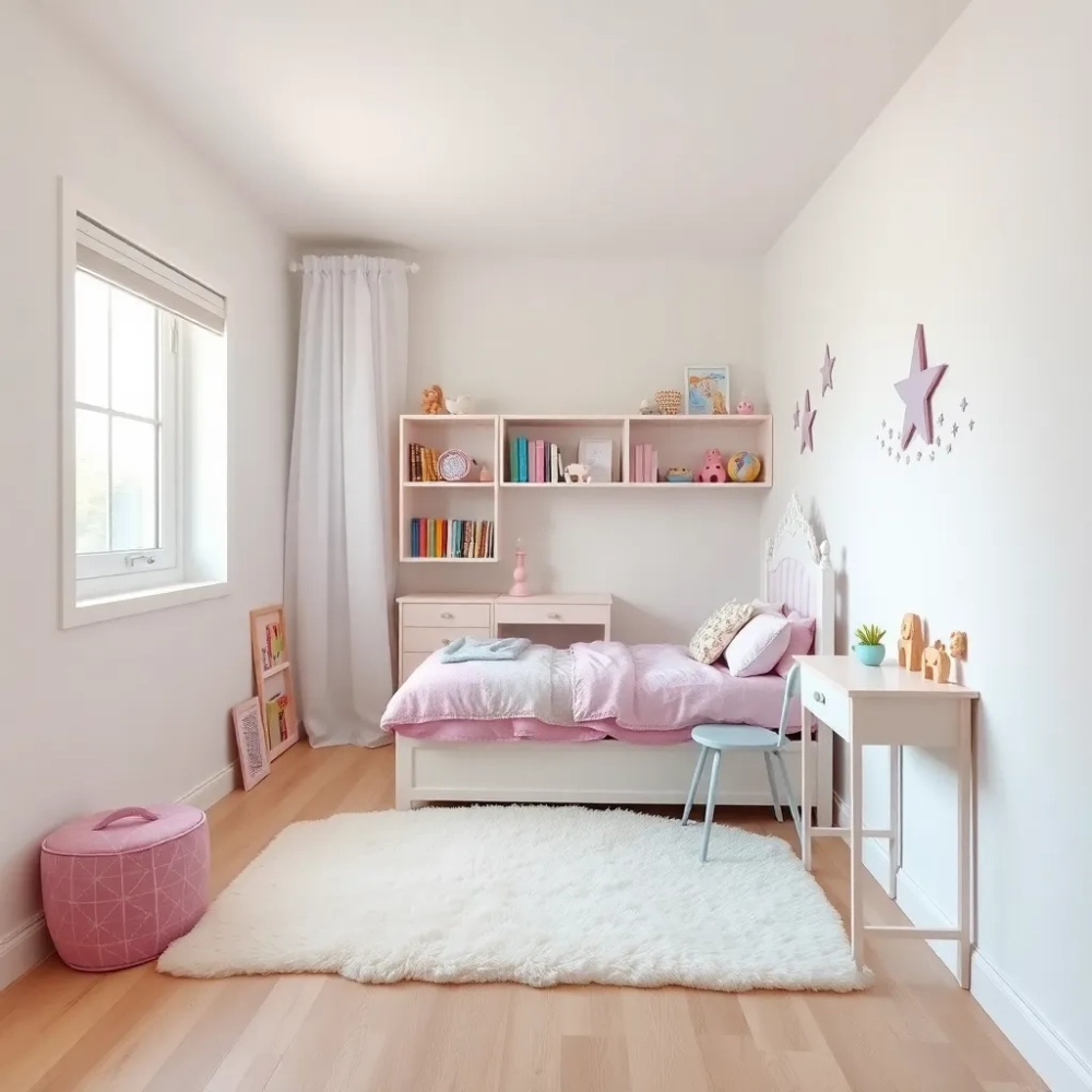 Mały pokój dla dziewczynki