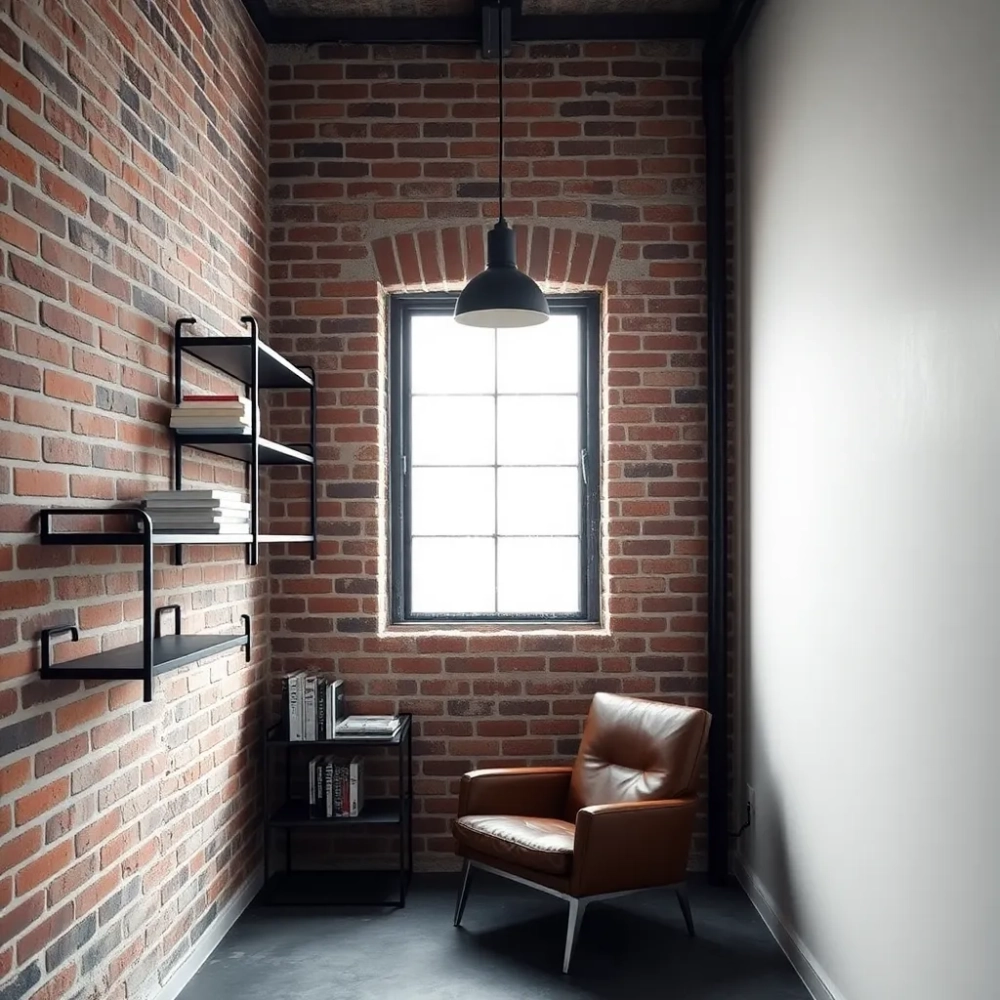 Mały pokój w stylu loft