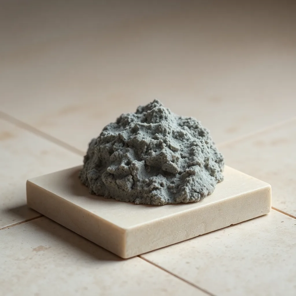 Masa naprawcza do płytek szara