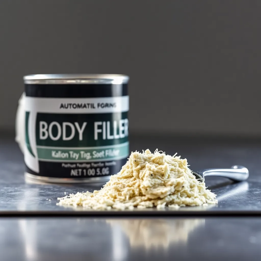 Masa szpachlowa z włóknem szklanym do samochodu