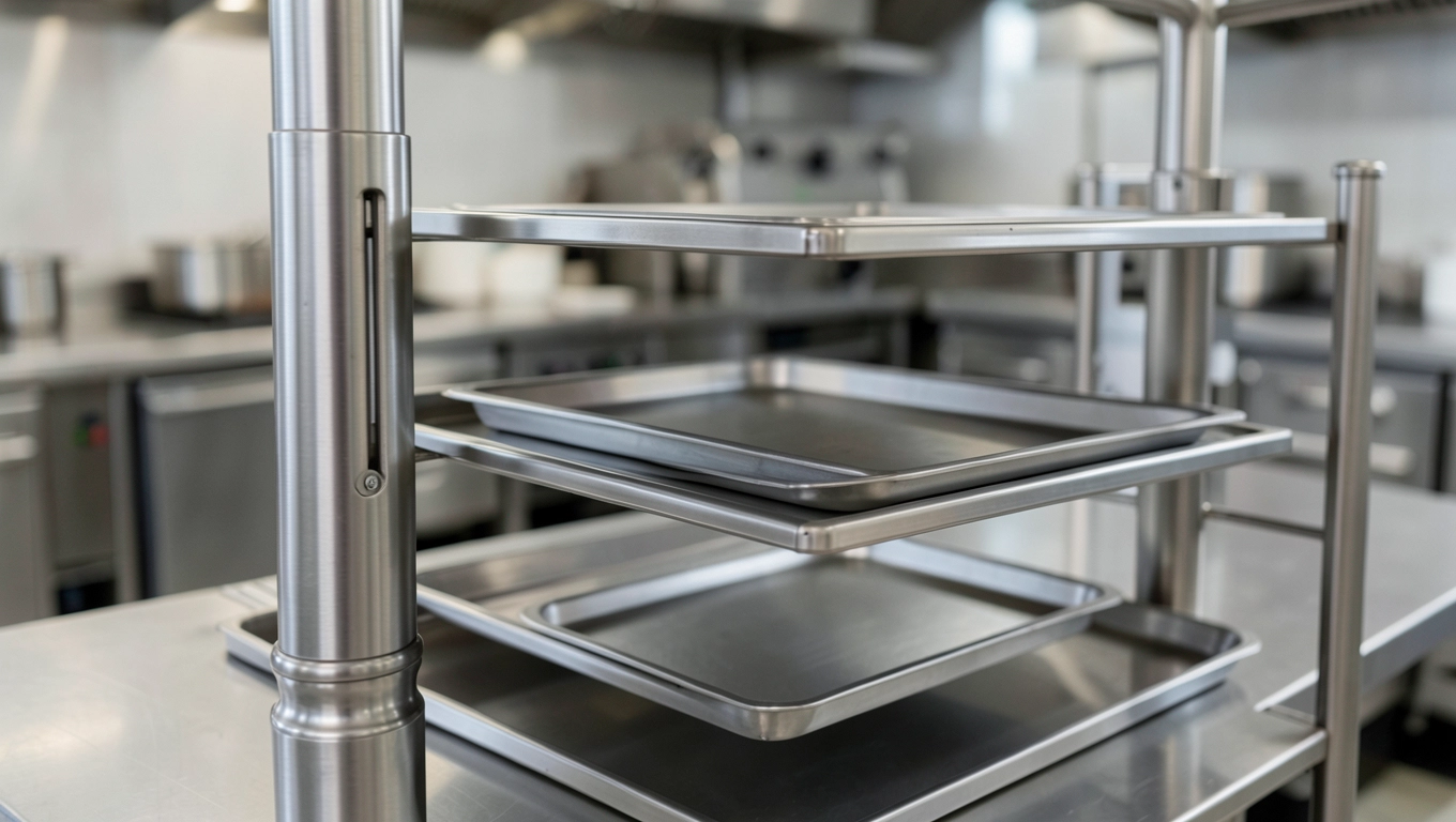 Metalowe stojaki bufetowe