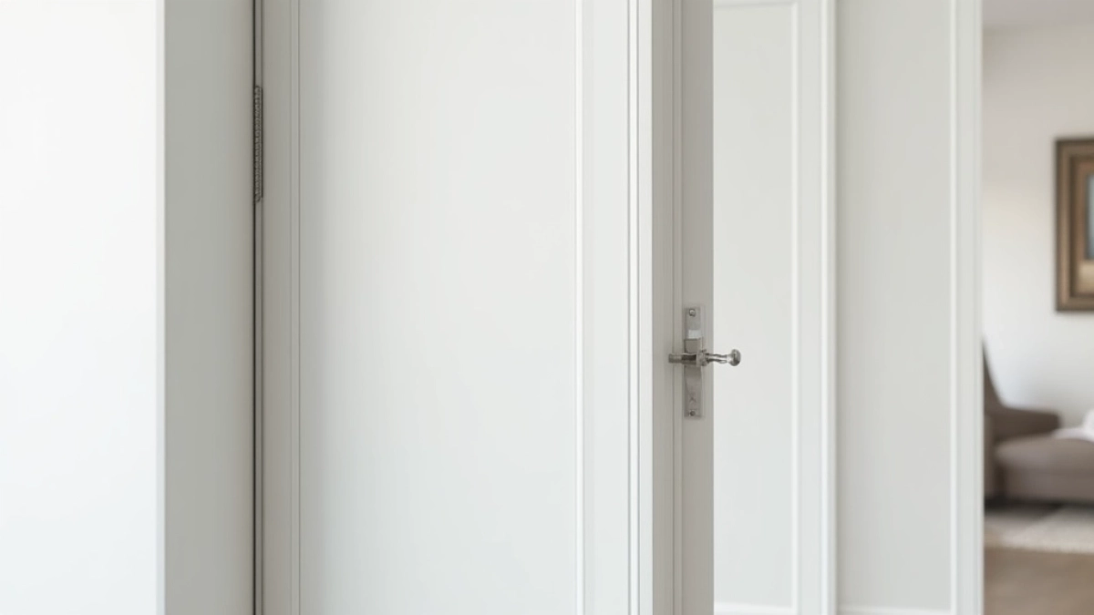 Montaż drzwi harmonijkowych bez futryny