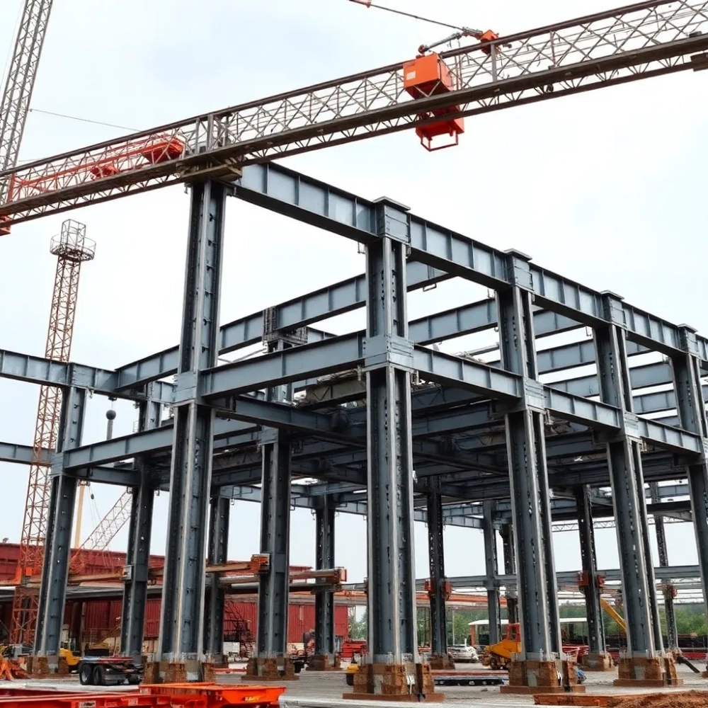 Montaż konstrukcji stalowych cena za kg