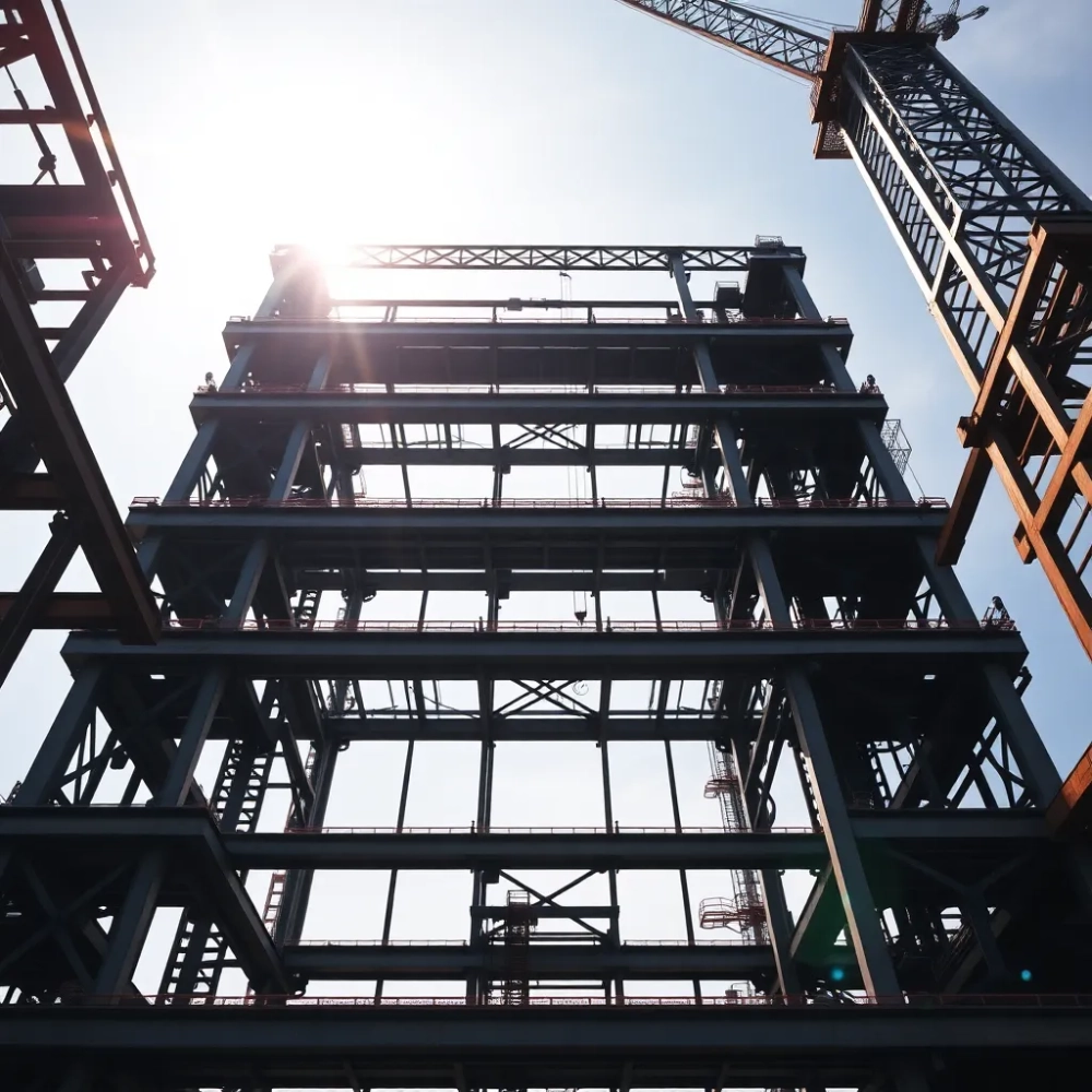 Montaż konstrukcji stalowych