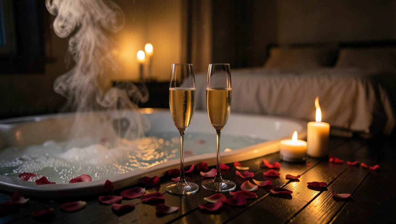 Na co uważać, rezerwując apartament z jacuzzi dla par