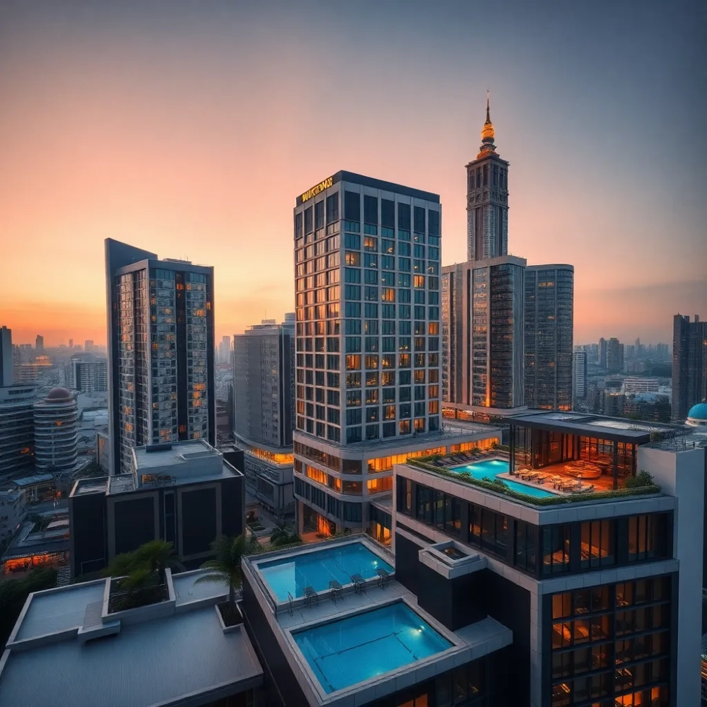 Najlepsze hotele Bangkok