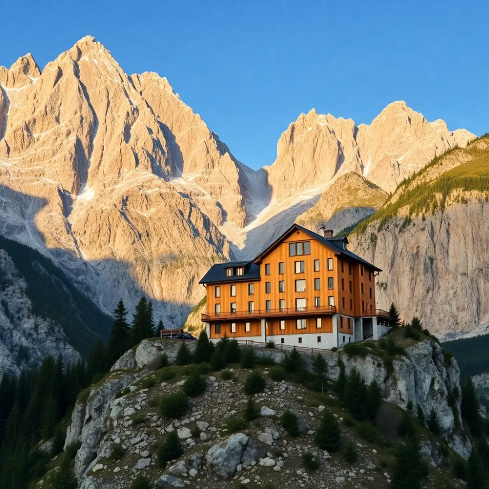 Najlepsze hotele dla miłośników wspinaczki