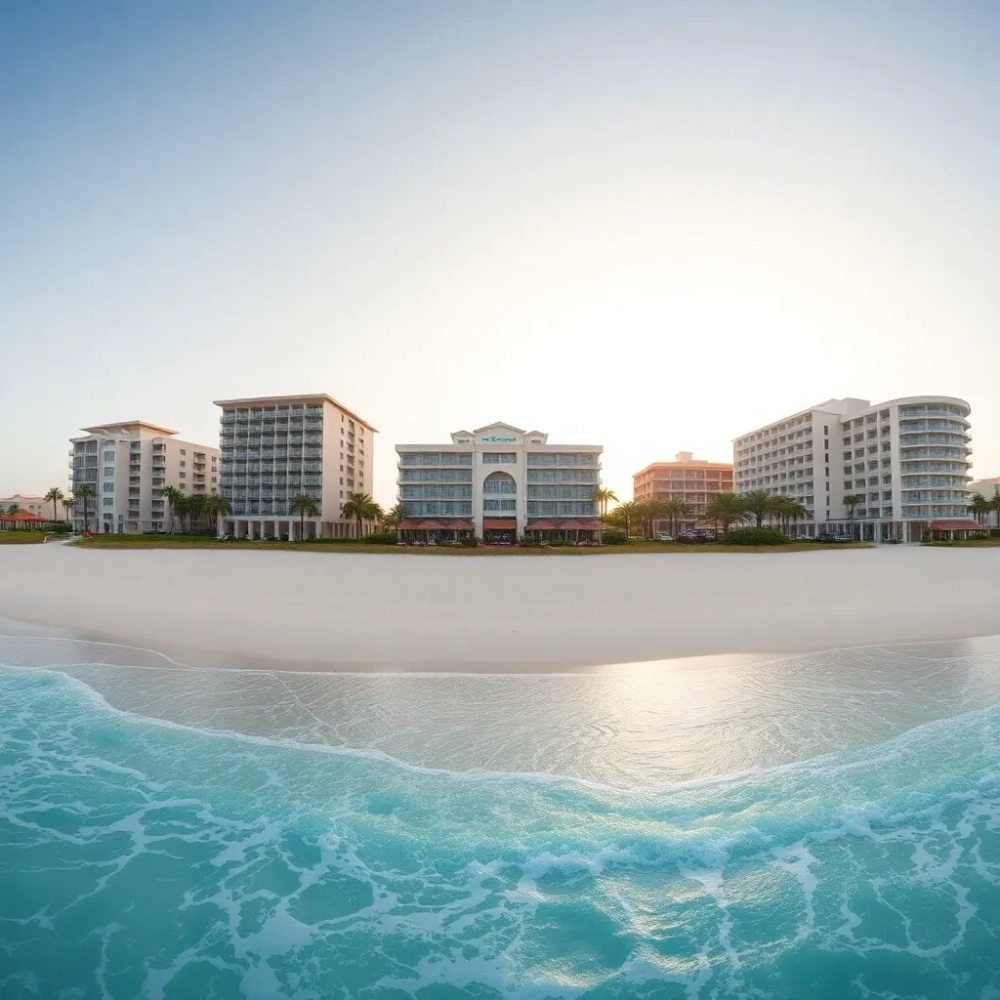 Najlepsze hotele nad morzem przy plaży