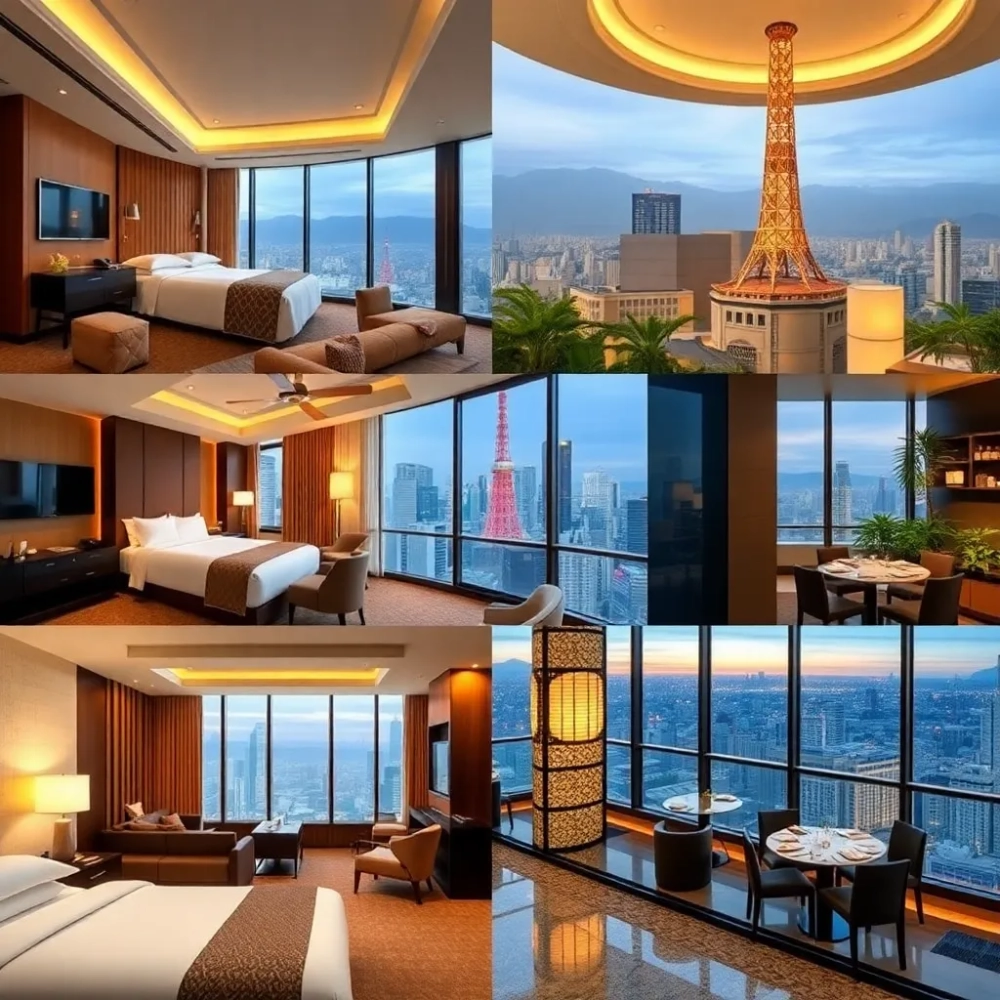 Najlepsze hotele w Tokio