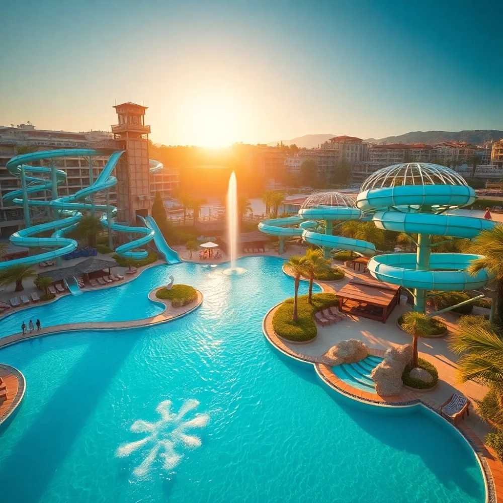 Najlepsze hotele w Turcji z aquaparkiem