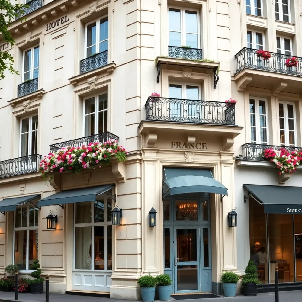 Najlepsze hotele we Francji