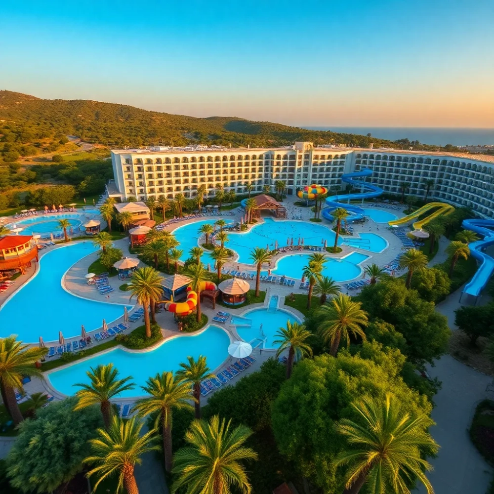Najlepsze hotele z Aquaparkiem w Grecji
