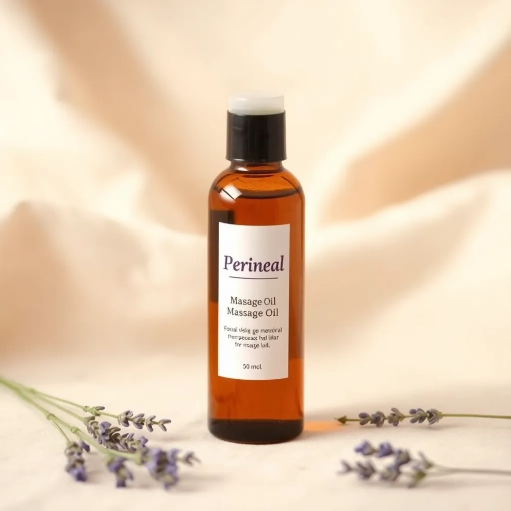 Olejek do masażu krocza przed porodem