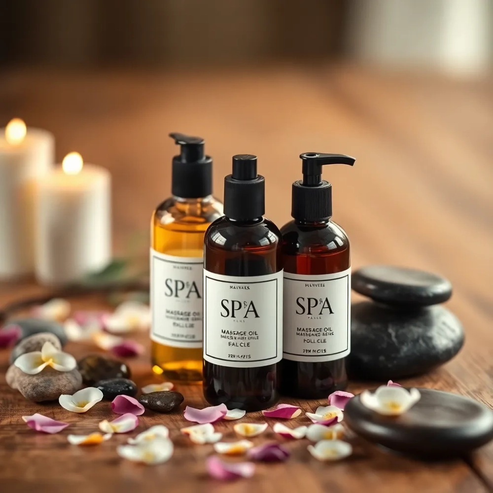 Olejki do masażu SPA