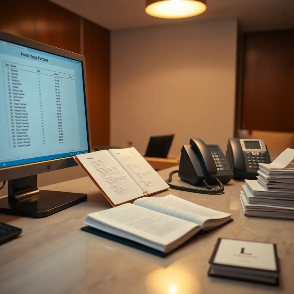 Opis stanowiska pracy recepcjonisty w hotelu