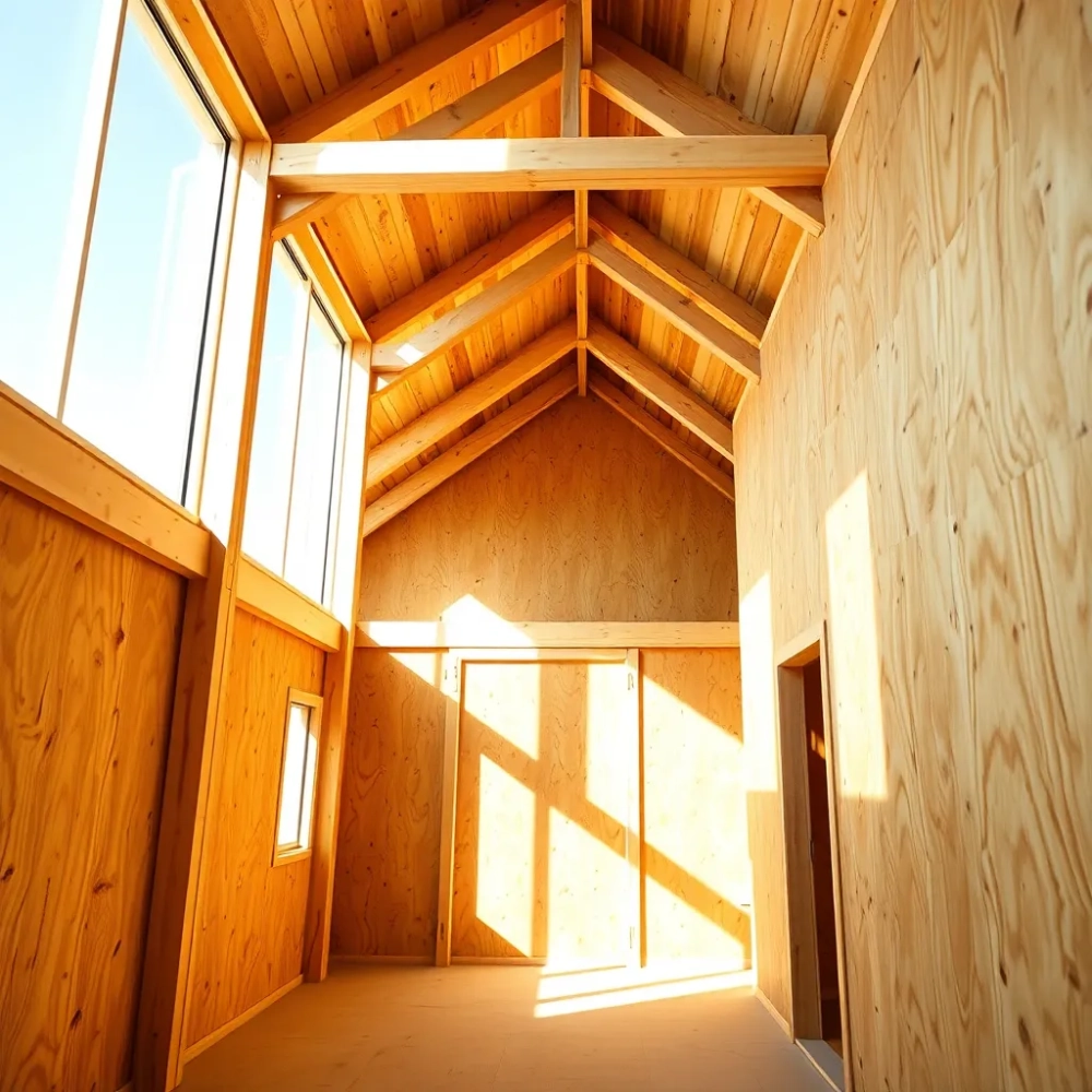 Płyta OSB w domu szkieletowym