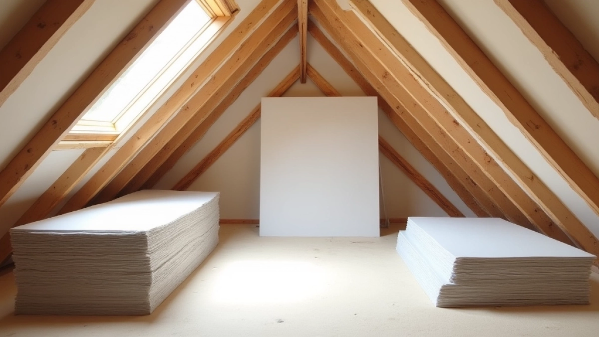 Płyty gk na poddaszu